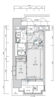 グランフォーレプライム箱崎の間取り画像