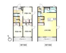 グランローヴ宮前平の間取り画像