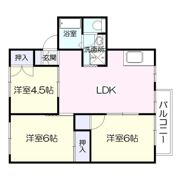 セジュール美代の間取り画像