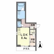 プロキオン大濠の間取り画像