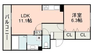 シャトー・デュ・アーサーⅡの間取り画像