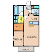 ヴァン・ベールEの間取り画像