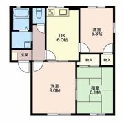 ラフォーレビラ Bの間取り画像