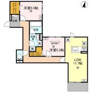 （仮称）D-ROOM枚方市上之町PJの間取り画像