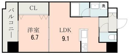サムティ東谷山の間取り画像