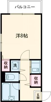 プレジール高槻の間取り画像