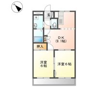 ハッピー・ガーデンの間取り画像