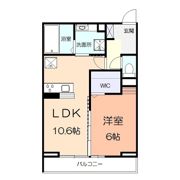 サンパティーク矢部の間取り画像