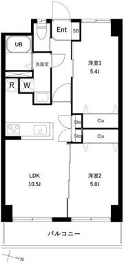 PARK MODERN つつじヶ丘の間取り画像
