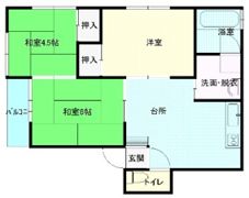 四季の館Ⅱの間取り画像