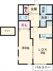 HEARTLAND中山の間取り画像