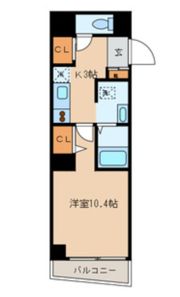 ボナール縁の間取り画像