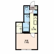 ブランシェアイリス Bの間取り画像