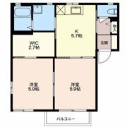 グランシャリオ優 Aの間取り画像