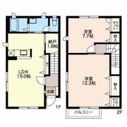 グリーンコート箱清水の間取り画像