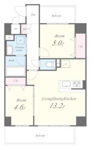 エルデ国立の間取り画像