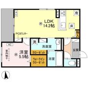 パサログランデ賑町の間取り画像