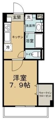 ヴェルクレストの間取り画像