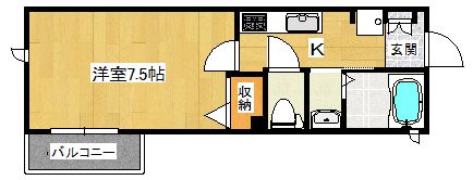 レーベンⅡの間取り画像
