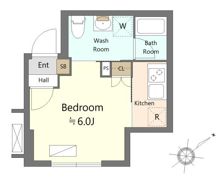 SHOKEN Residence横浜生麦Ⅲの間取り画像