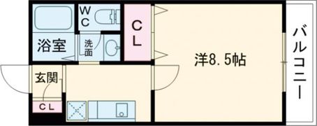 アンシャンテ香里の間取り画像