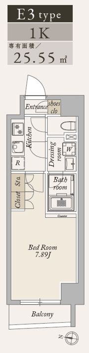 La Douceur大島の間取り画像