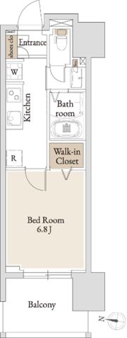 BLESS亀戸の間取り画像