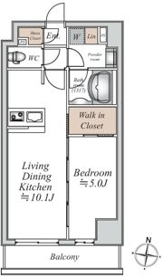 グランカーサ大島の間取り画像