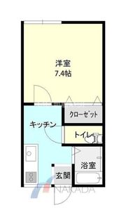 コンチネンタル守護町の間取り画像