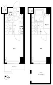 ルーブル中野新橋参番館(ルーブルナカノシンバシサンバンカン)の間取り画像
