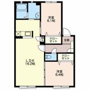 HOLIC川島の間取り画像