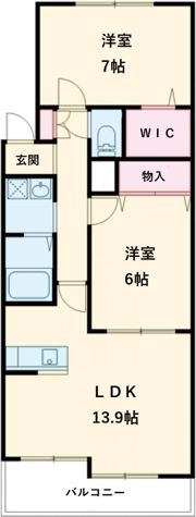 ラルゴの間取り画像