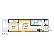 ジーメゾン伏見エルデの間取り画像