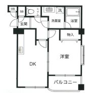 ベルシャンテ西明石Ⅱの間取り画像