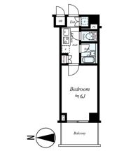 ルーブル東蒲田参番館の間取り画像