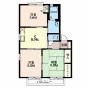 カーサ アコルデ Bの間取り画像