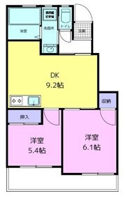 ドルフィンリバー B棟の間取り画像