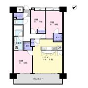 ポレスターブロードシティ真岡の間取り画像