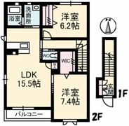 ソレイユコート築山新町の間取り画像