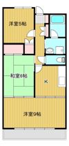 コーポラス太子堂Ⅱの間取り画像