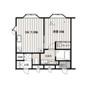 メゾンさかえの間取り画像