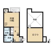 アラモード百年橋の間取り画像