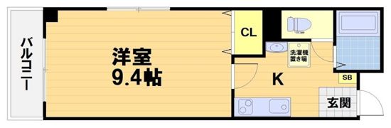 セントフローレンスONEの間取り画像