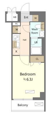 SHOKEN Residence横浜生麦Ⅰの間取り画像