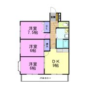 グレイス城東の間取り画像