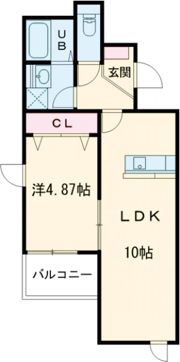 VIRIO合川の間取り画像