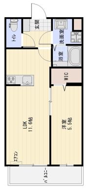 フェリス道本の間取り画像