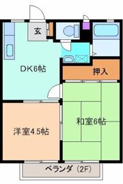 パナハイツ関口Aの間取り画像