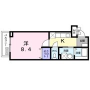 パレス龍大の間取り画像