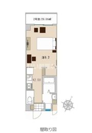 クラスインおもろまち駅前の間取り画像